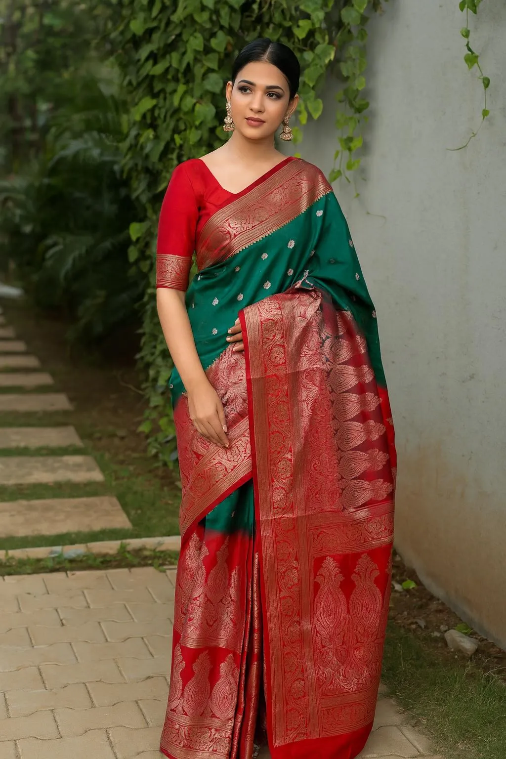 Kanjivaram With Blouse
