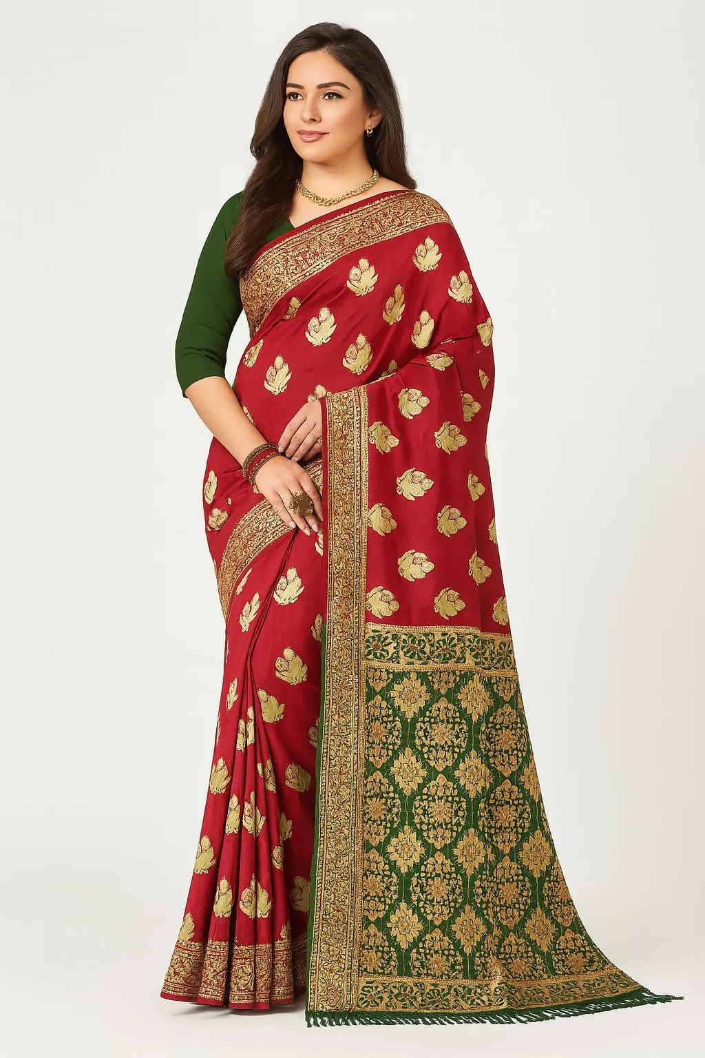 KOMAL'' with blouse & jhalar