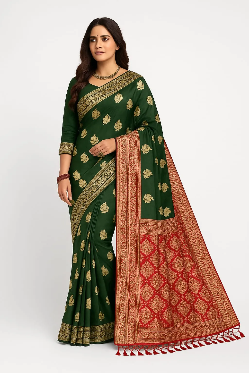 KOMAL'' with blouse & jhalar