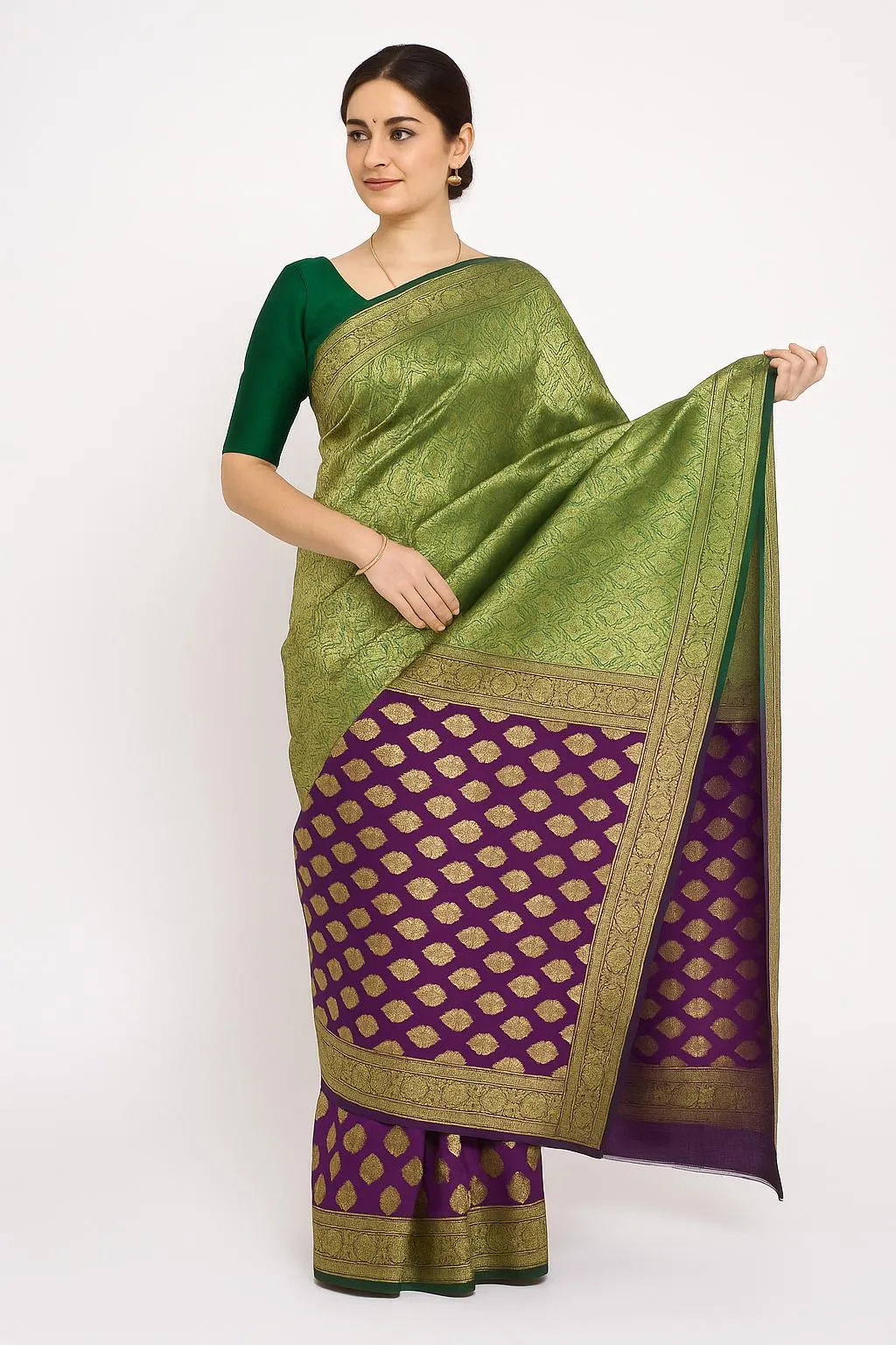KATHIN" Banarasi with blouse